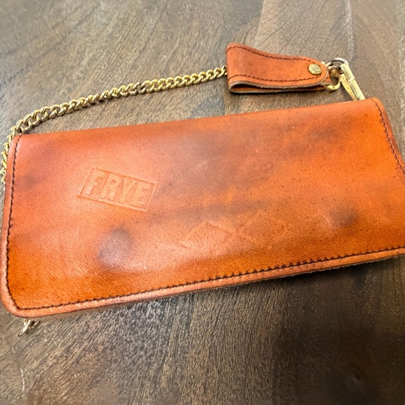 Vintage Frye Tan Leather Billfold